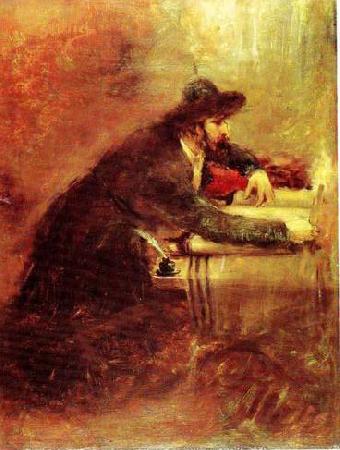 Torah Scribe., Maurycy Gottlieb